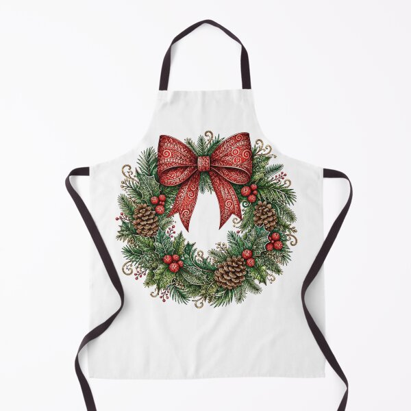 Artikelvorschau, Weihnachtskranz entworfen und verkauft von PaintedbyCarol.