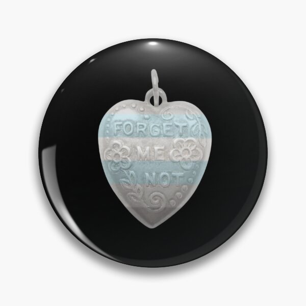 Item preview, demi-boy heart locket pride sticker designed and sold by Meowmeow996.