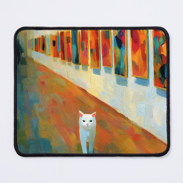 Item preview, The Cat Who Loved Abstract Art designed and sold by sakurashorty.