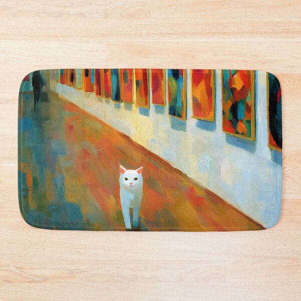 Item preview, The Cat Who Loved Abstract Art designed and sold by sakurashorty.