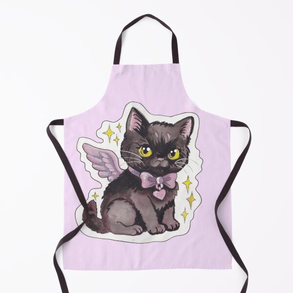 Item preview, black cat art designed and sold by Darkfully-Done.