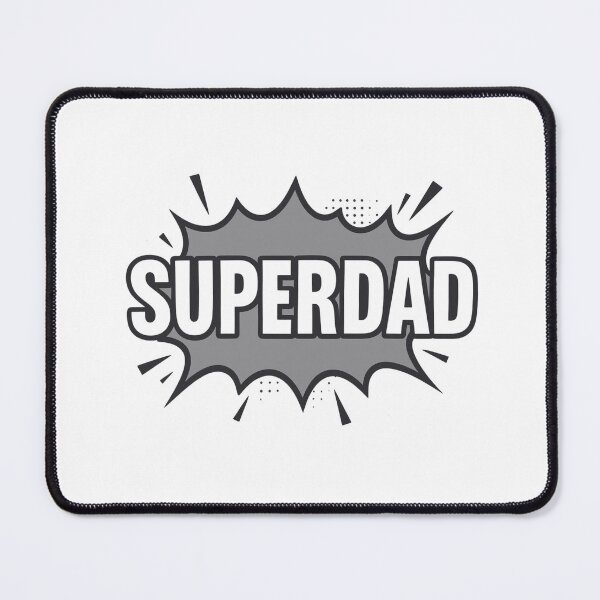 Item preview, Super Dad with Gray Pow Design designed and sold by jeweleddesigns.