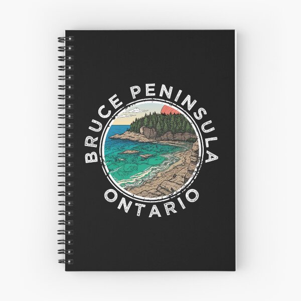 Item preview, Bruce Peninsula - Ontario (with White Lettering) designed and sold by VelvetRoom.
