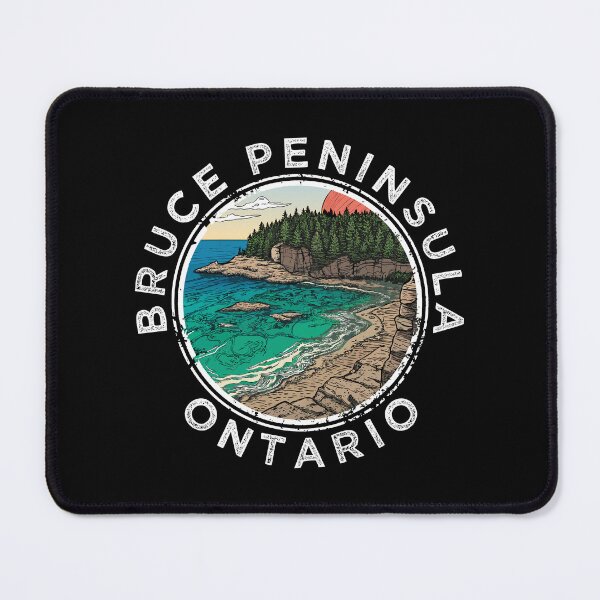 Item preview, Bruce Peninsula - Ontario (with White Lettering) designed and sold by VelvetRoom.