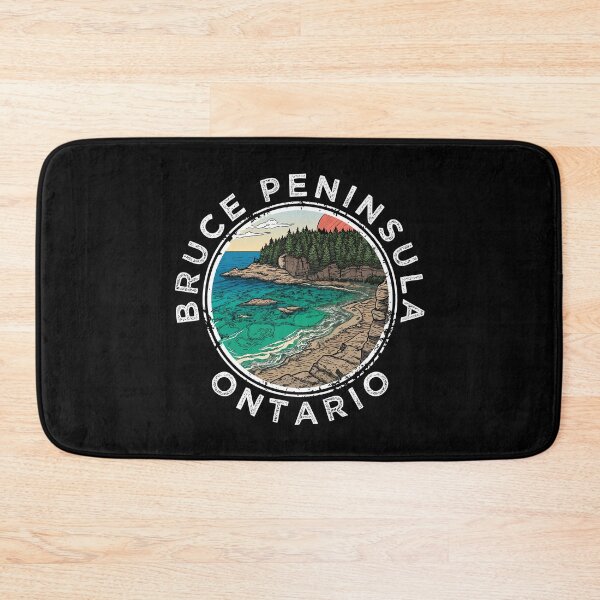 Item preview, Bruce Peninsula - Ontario (with White Lettering) designed and sold by VelvetRoom.