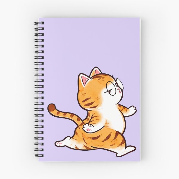 Item preview, Sassy Lazy Orange Cat Sticker Set | Kawaii Cat Lover Gift designed and sold by kawaiiiiiie.