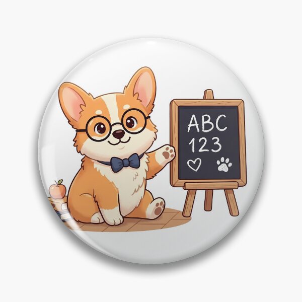 Item preview, Cute Corgi Teacher Blackboard Shirt, Funny Corgi Professor Tee, Corgi Gift for Teachers and Dog Lovers designed and sold by Wearable Canvas...