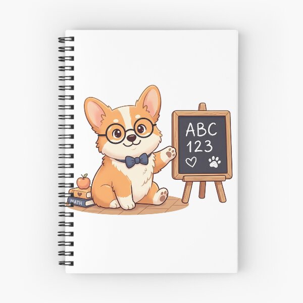 Item preview, Cute Corgi Teacher Blackboard Shirt, Funny Corgi Professor Tee, Corgi Gift for Teachers and Dog Lovers designed and sold by Wearable Canvas...