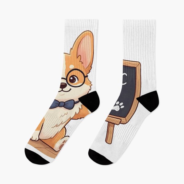 Item preview, Cute Corgi Teacher Blackboard Shirt, Funny Corgi Professor Tee, Corgi Gift for Teachers and Dog Lovers designed and sold by Wearable Canvas...