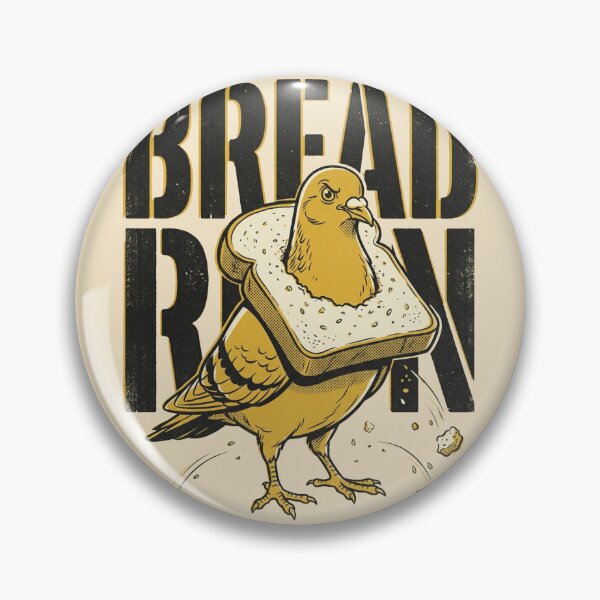 Item preview, Retro Pop Art Bread Pigeon Street Meme designed and sold by DuckOddity.