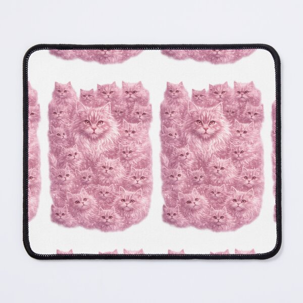 Item preview, Fluffy Kitten Family Collage | Long Hair Cat Art designed and sold by Hookesmode.