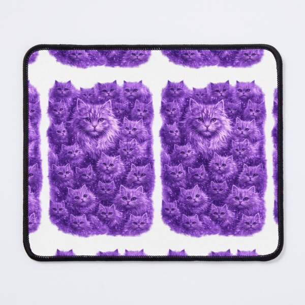 Item preview, Fluffy Kitten Family Collage | Long Hair Cat Art designed and sold by Hookesmode.