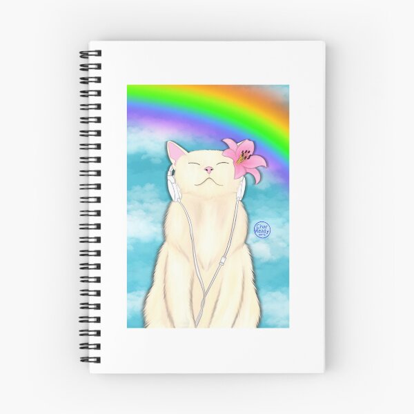 Item preview, Cute rainbow cat designed and sold by charreadyarts1.