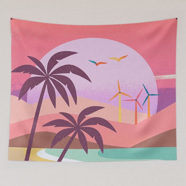 Item preview, Tropical Breeze Wind Farm designed and sold by Volt Junkies.