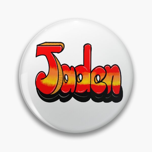 Item preview, Jaden in red The top 10 best Personalized Custom Name gift ideas for boys and men designed and sold by Artonmytee.