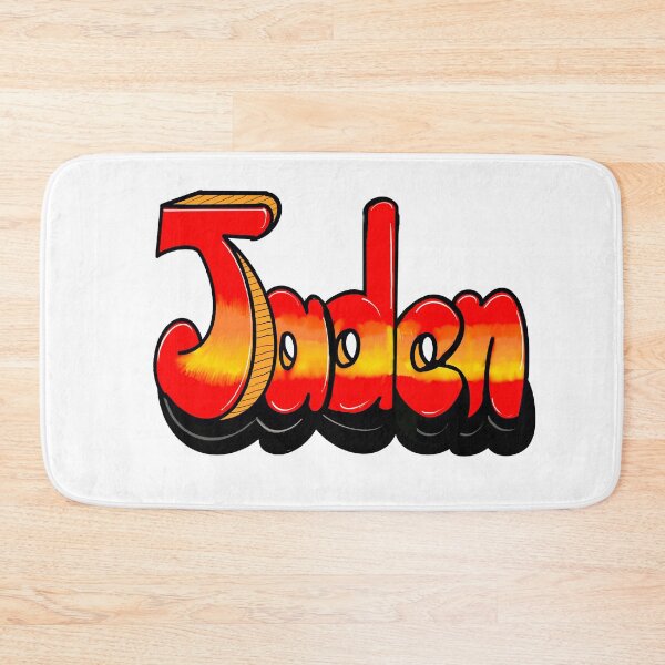 Item preview, Jaden in red The top 10 best Personalized Custom Name gift ideas for boys and men designed and sold by Artonmytee.