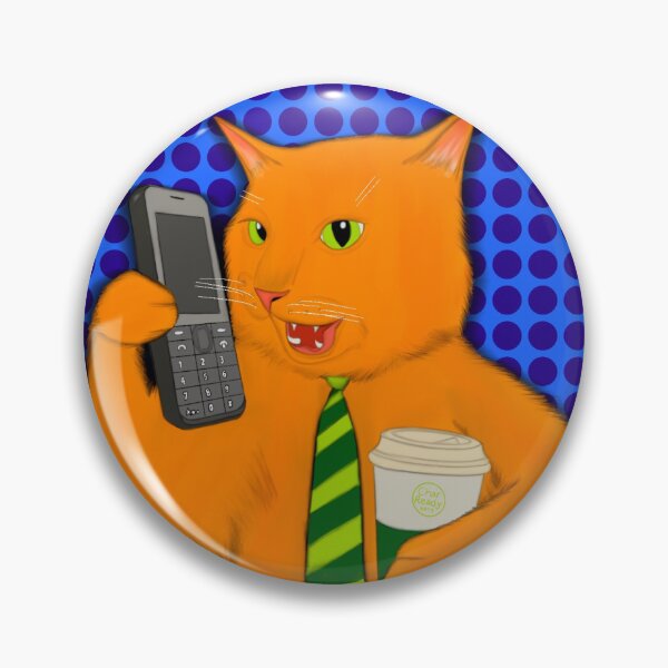 Item preview, Boss man cat designed and sold by charreadyarts1.