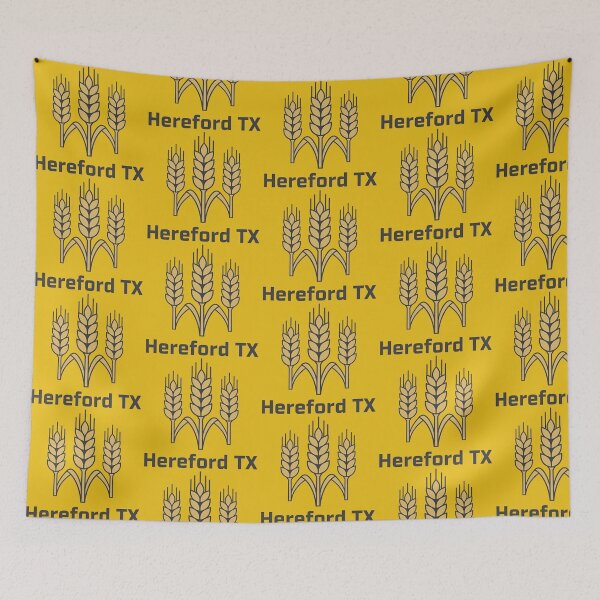 Aperçu de l'œuvre Hereford, Texas créée et vendue par Broken Antler Designs .