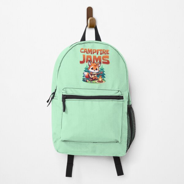 Item preview, Campfire Jams Fox – Cute Guitar Playing Forest Camper Design designed and sold by Sachie's Studio.