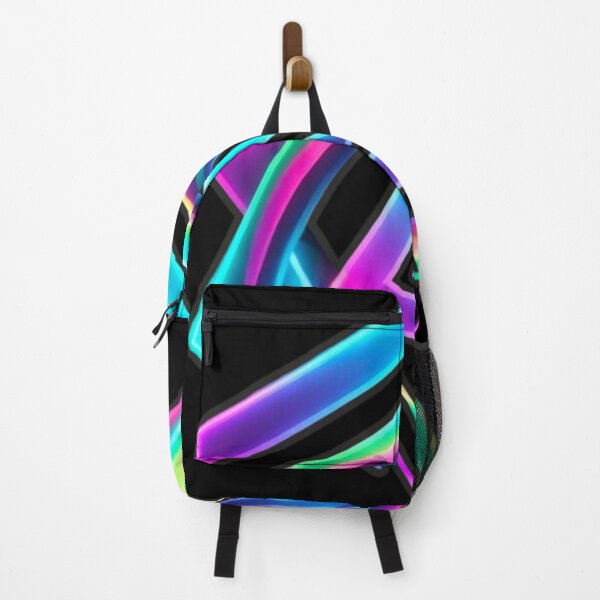 Item preview, Colorful geometric neon logo designed and sold by Nexus Space.