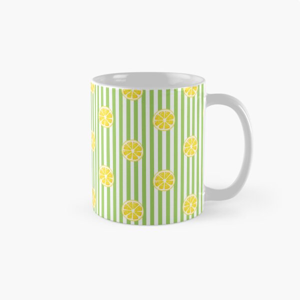 Item preview, Cute Lemon Slice Pattern Phone Case for Girls | Modern Citrus Striped Journal for Students | Fresh Lemon Fruit Blanket for Mom | Striped Lemon Tote Bag for Teachers designed and sold by VivaFy.