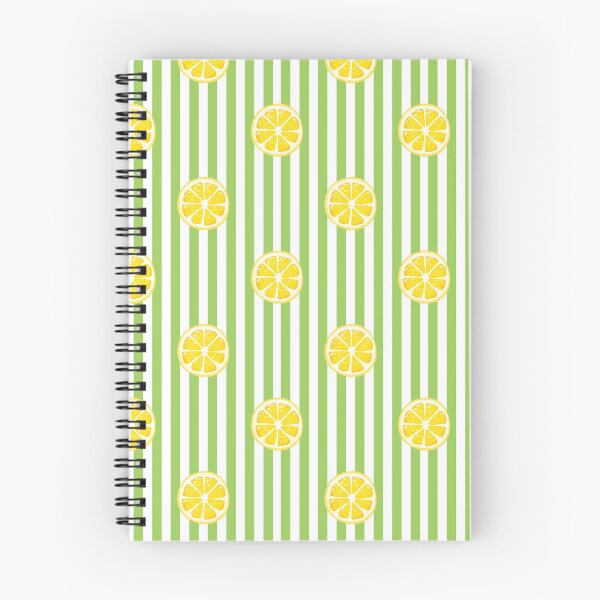 Item preview, Cute Lemon Slice Pattern Phone Case for Girls | Modern Citrus Striped Journal for Students | Fresh Lemon Fruit Blanket for Mom | Striped Lemon Tote Bag for Teachers designed and sold by VivaFy.