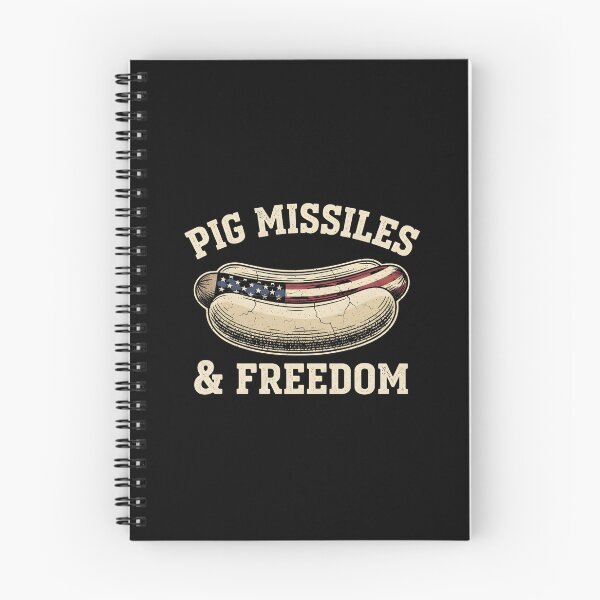 Item preview, Pig Missiles And Freedom Patriotic Hot Dog Vintage designed and sold by SiarheiYur.