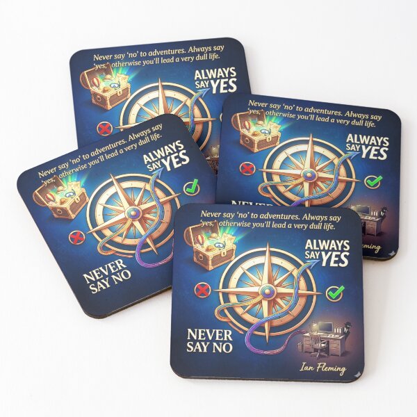 Item preview, Never Say No To Adventures designed and sold by Emilyromrell.