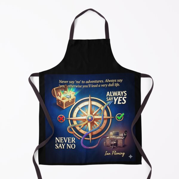 Item preview, Never Say No To Adventures designed and sold by Emilyromrell.