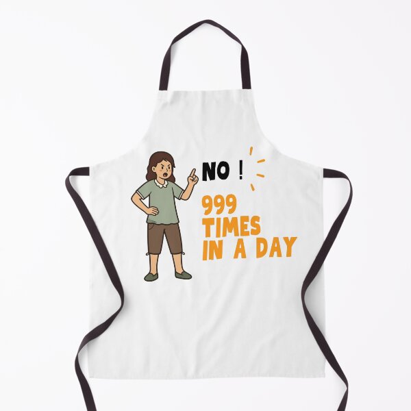 Item preview, No! 999 Times a Day" Funny Mom T-Shirt designed and sold by Blush Drop.