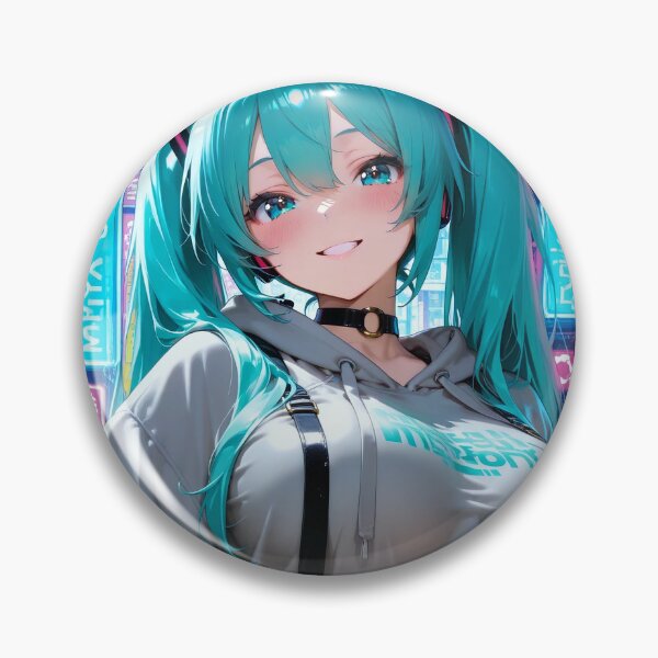 Item preview, Miku Hatsune cyberpunk outfit Anime Waifu designed and sold by lifeissheep.