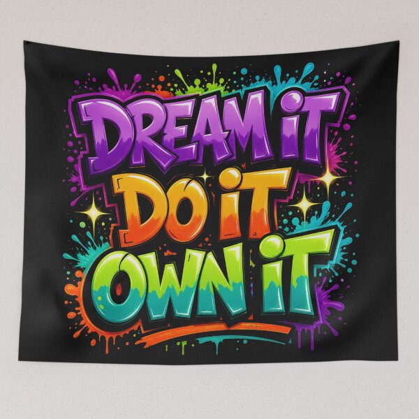 Item preview, Dream It Do It Own It designed and sold by INKRebelGraphic.
