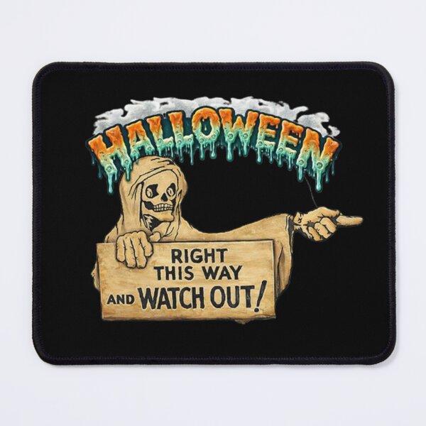 Item preview, Vintage Spooky Halloween Skeleton Sign Art designed and sold by dragonmotor7.