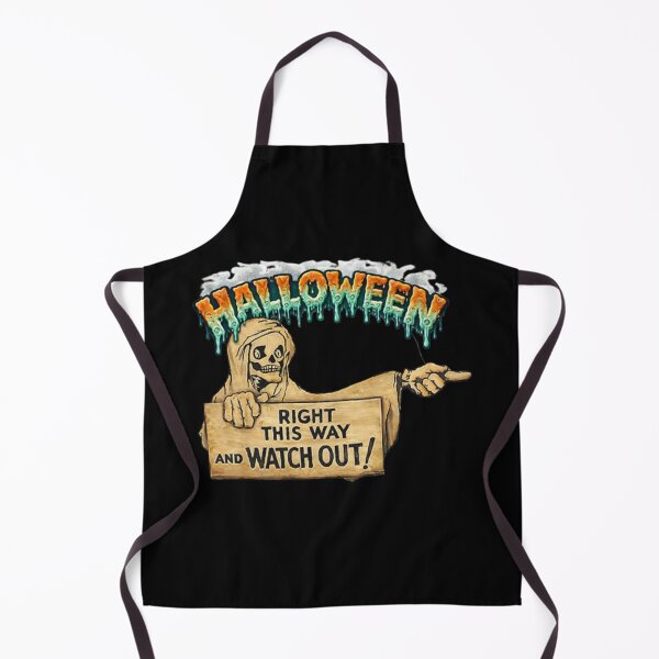 Item preview, Vintage Spooky Halloween Skeleton Sign Art designed and sold by dragonmotor7.