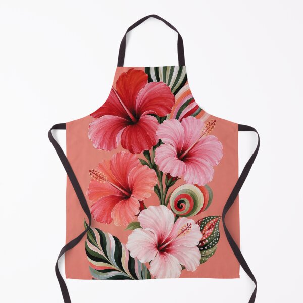 Item preview, Modern Hibiscus Movement- Summer Flowers designed and sold by scicilysimonee.