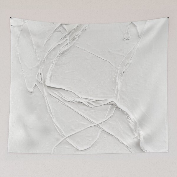 Item preview, White Organic Materials Abstract Mixed Media designed and sold by BuckaBaby.