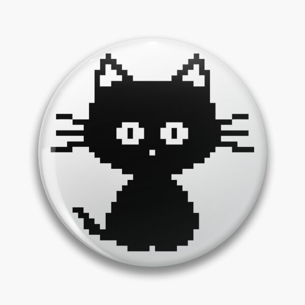 Item preview, Black Cat Pixels designed and sold by Loading----.