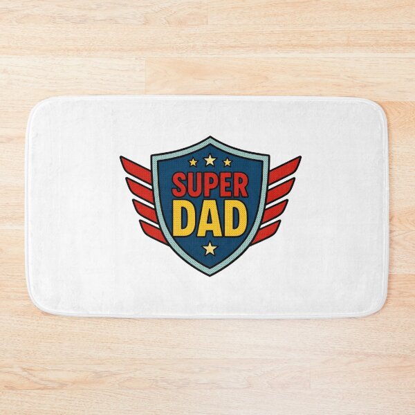 Item preview, Super Dad with Stars & Shield Design designed and sold by jeweleddesigns.