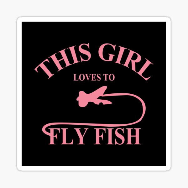 Fisherwoman Stickers Fishing Stickers Decal Hunting Salmon Fishing Decals  Women