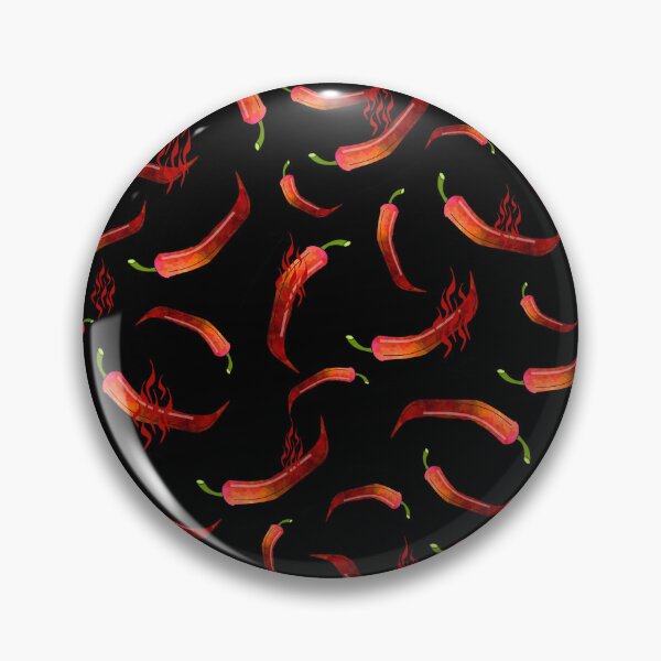 Item preview, Smokin Red Hot Peppers Pattern designed and sold by Sartoris Art.