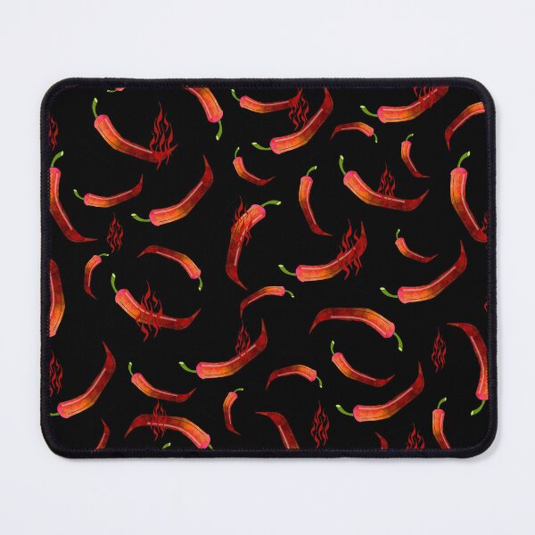 Item preview, Smokin Red Hot Peppers Pattern designed and sold by Sartoris Art.