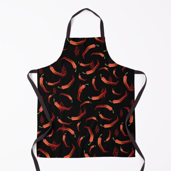 Item preview, Smokin Red Hot Peppers Pattern designed and sold by Sartoris Art.