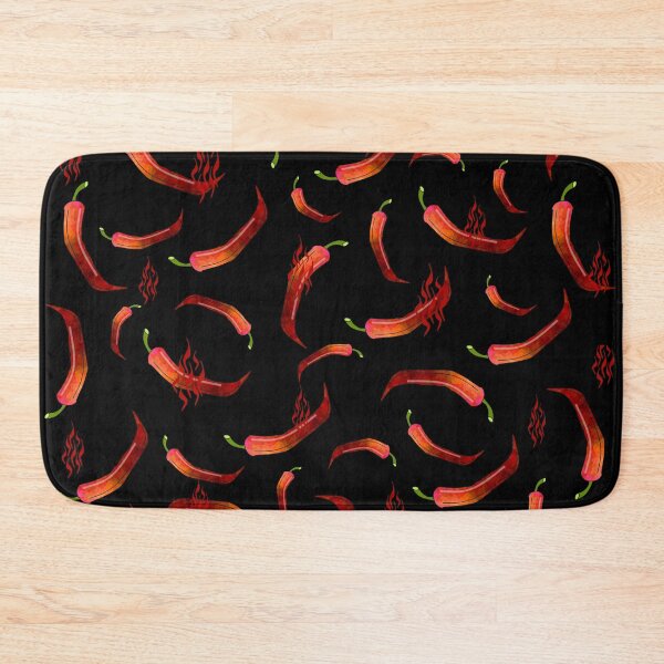 Item preview, Smokin Red Hot Peppers Pattern designed and sold by Sartoris Art.