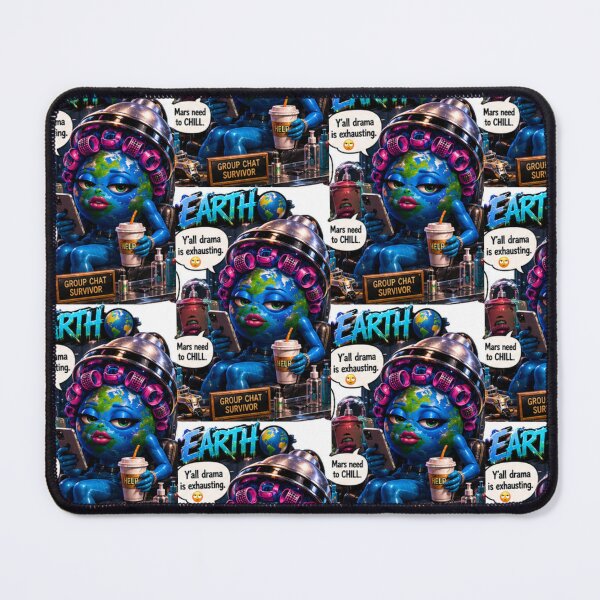 Item preview, EARTH- YALL DRAMA IS EXHAUSTING designed and sold by PLANET GOSSIP.
