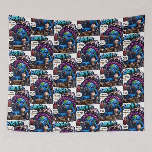 Item preview, EARTH- YALL DRAMA IS EXHAUSTING designed and sold by PLANET GOSSIP.