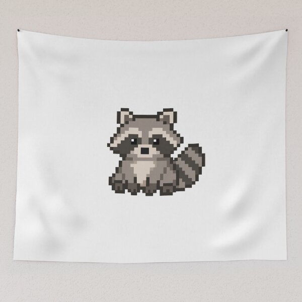 Item preview, Pixel Racoon designed and sold by Loading----.