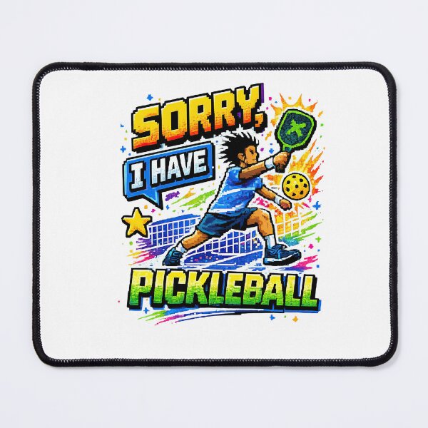 Item preview, Sorry I Have PickleBall Pixel Art designed and sold by LeCoinDeFredPro.