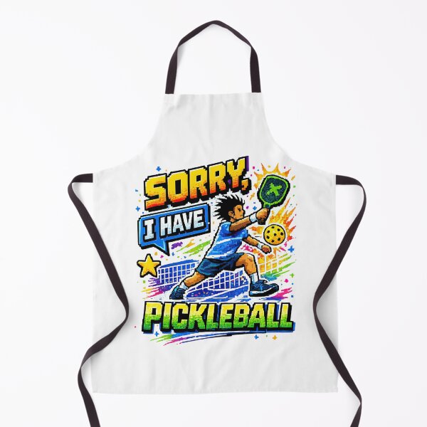 Item preview, Sorry I Have PickleBall Pixel Art designed and sold by LeCoinDeFredPro.