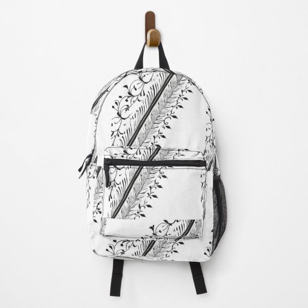 Item preview, Design - Baroque Floral Ornament, Elegance in Black and White designed and sold by Reverso-Design.
