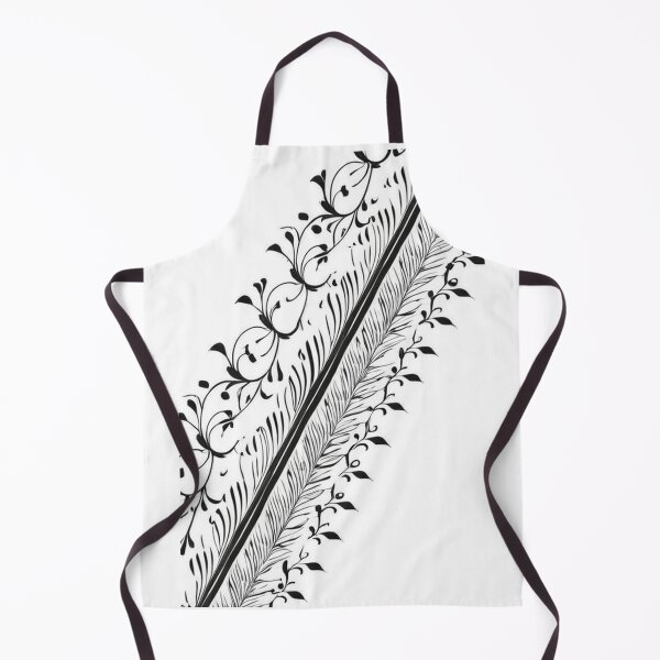 Item preview, Design - Baroque Floral Ornament, Elegance in Black and White designed and sold by Reverso-Design.